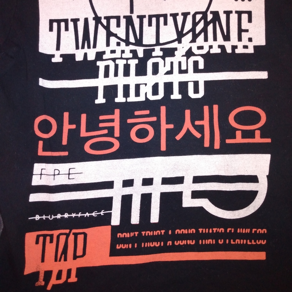 Twenty one pilots rock tee